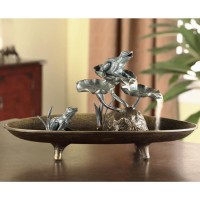 Frog Couple Statue Indoor Table Water Fountain by SPI Home 33792 -Brand New    252979410697